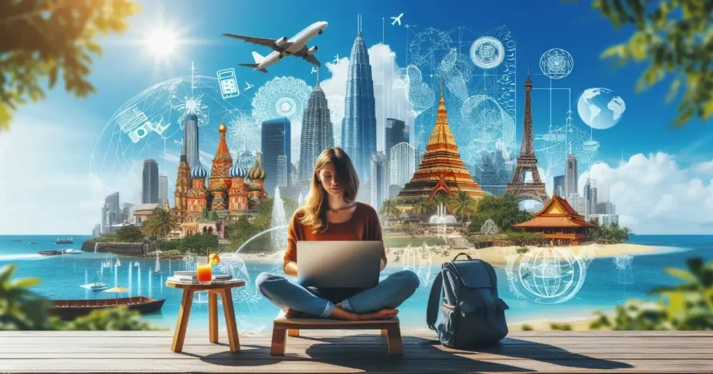 10 Países com Incentivos para Nômades Digitais: Vistos, Benefícios e Custo de Vida