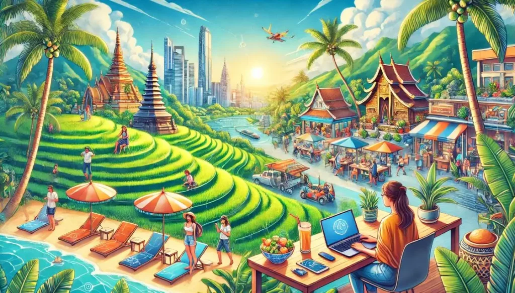 Explorando o Sudeste Asiático como Nômade Digital: Cultura, Custo e Comunidade